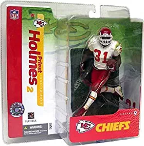 Priest Holmes 2nd Edition Kansas City Chiefs White Jersey Variant Alternate Chase McFarlane NFL Series 9 Action Figure