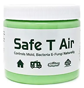 Safe T Air All-Natural Air Purifier with Australian Tea Tree Essential Oil | for Homes, Cars, Boats, RVs | 400 Gram Jar (14 Ounces)