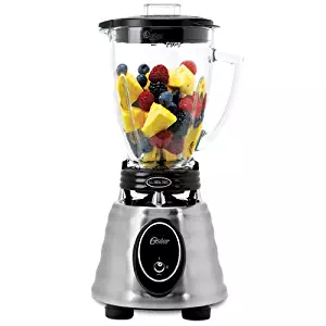 Oster BPCT02-BA0-000 6-Cup Glass Jar 2-Speed Toggle Beehive Blender, Brushed Stainless