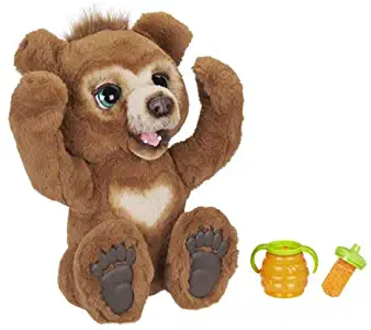 FurReal Cubby, The Curious Bear Interactive Plush Toy, Ages 4 and Up