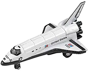 Rhode Island Novelty 5 Inch Diecast Pullback Space Shuttle One Space Shuttle