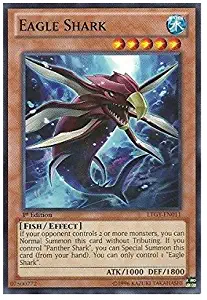 YU-GI-OH! - Eagle Shark (LTGY-EN011) - Lord of The Tachyon Galaxy - 1st Edition - Common