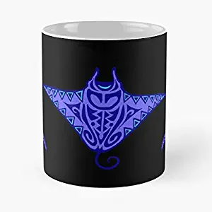 Schindler Sea Tattoo Turtle Moana Liesl Tribal Manta Kauai Hawaii Ray Best 11 Ounce Ceramic Coffee Mug Gift