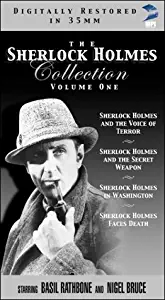 The Sherlock Holmes Collection, Vol. 1 (Voice of Terror / Secret Weapon / In Washington / Faces Death) [VHS]