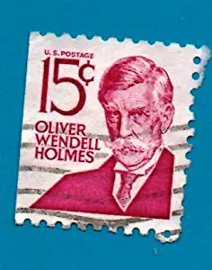 Used US Postage Stamp (1978) 15 c Oliver Wendell Holmes - Scott #1288