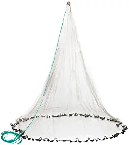 Betts Old Salt Premium Cast Net for Bait Fish with Utility Box