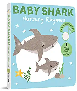 Cali's Books Baby Shark Interactive Board Book. Baby Shark & Other Animal Nursery Rhymes. Read, Clap and Sing Along. Educational Baby and Toddler Book for Boys and Girls Ages 1-4