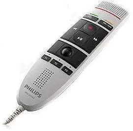 Philips SpeechMike III Pro (Push Button Operation) USB Professional PC-Dictation Microphone LFH-3200