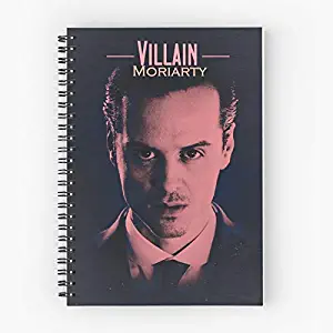 Johnlock Tv Show Benedict Cumberbatch Holmes Sherlock Holmes Sherlock Serie Tv John Watson Cute School Five Star Spiral Notebook With Durable Print