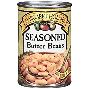 MARGARET HOLMES SEASONED VEGETABLES BUTTER BEANS 15 OZ EACH (1)