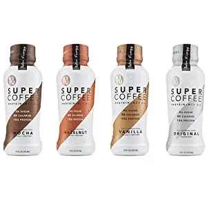 Kitu Super Coffee, Sugar Free Keto Coffee (0g Sugar, 10g Protein, 80 Calories) [Variety Pack] 12 Fl Oz, 12 Pack | Iced Coffee, Protein Coffee, Coffee Drinks - Lactose Free, Soy Free, Gluten Free