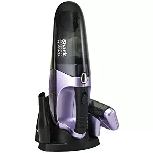 Vacuum Cleaner Euro Pro Shark Twister Cyclonic Technology Cordless Hand-Held Vacuum Cleaner has a LED Charging Indicator and Powerful 18 Volt Battery Model SV780 VX33