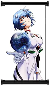 Neon Genesis Evangelion Anime Fabric Wall Scroll Poster (16"x30") Inches