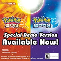 Pokémon Sun and Pokémon Moon Special Demo Version- Nintendo 3DS [Digital Code]