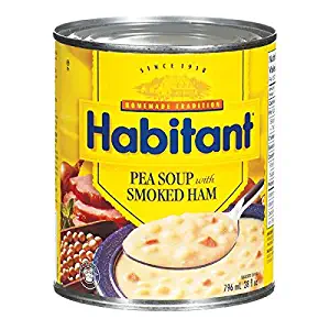Habitant Split Pea With Smoked Ham Soup, 796ml - Imported from Canada