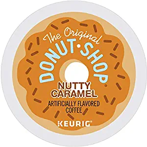 The Original Donut Shop Keurig Single-Serve K-Cup Pods, Medium Roast Coffee , Nutty Caramel, 72 count (12 count, Pack of 6)