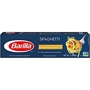 Barilla Pasta, Spaghetti, 16 Ounce (Pack of 8)