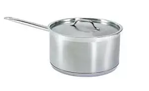2 QT COMMERCIAL STAINLESS STEEL SAUCE PAN - NSF