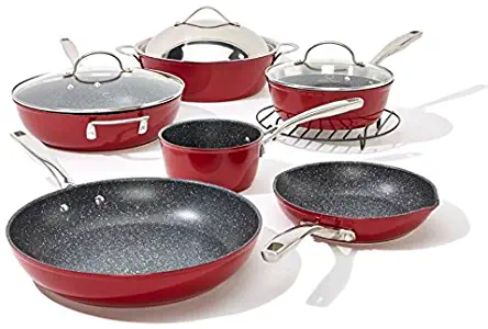 Curtis Stone Dura-Pan Nonstick 10-piece Chef's Cookware Set