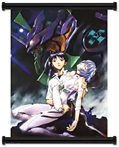 Neon Genesis Evangelion Anime Fabric Wall Scroll Poster (16"x23") Inches