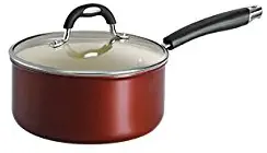 Tramontina 80110/049DS Style Ceramica 01 Covered Sauce Pan, 3-Quart, Metallic Copper