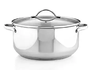 Tools of the Trade Stainless Steel 8 Qt. Covered Casserole